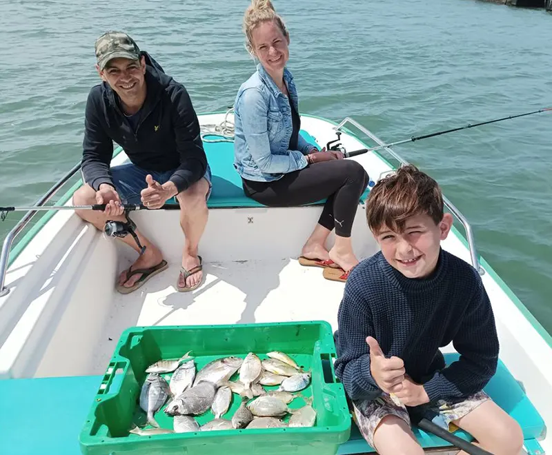 salidas de pesca en punta del moral